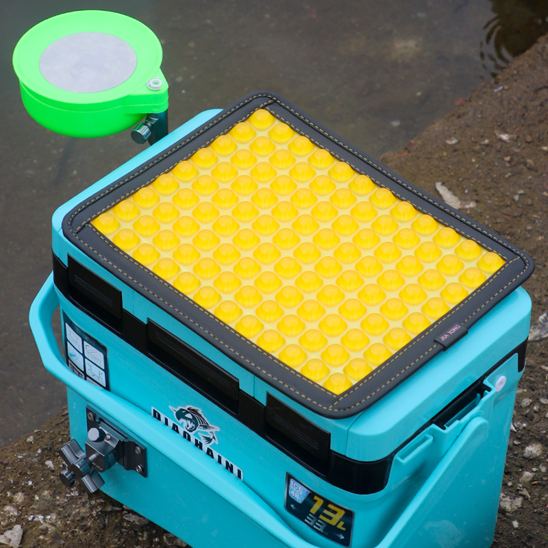 gel crystal cushion - Yellow
